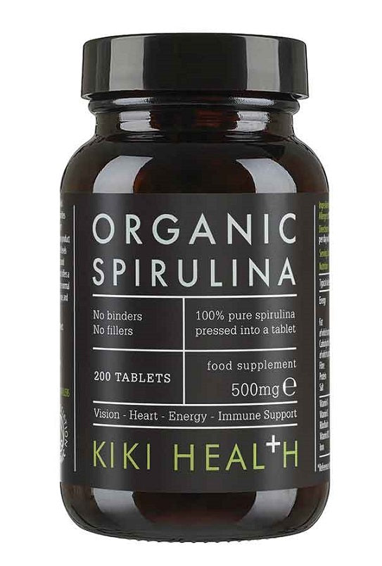 Spirulina, 500mg - 200 tablets - KIKI Health