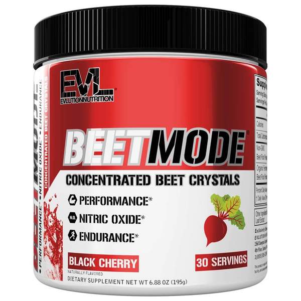 BeetMode, Black Cherry - 195 grams - EVLution Nutrition
