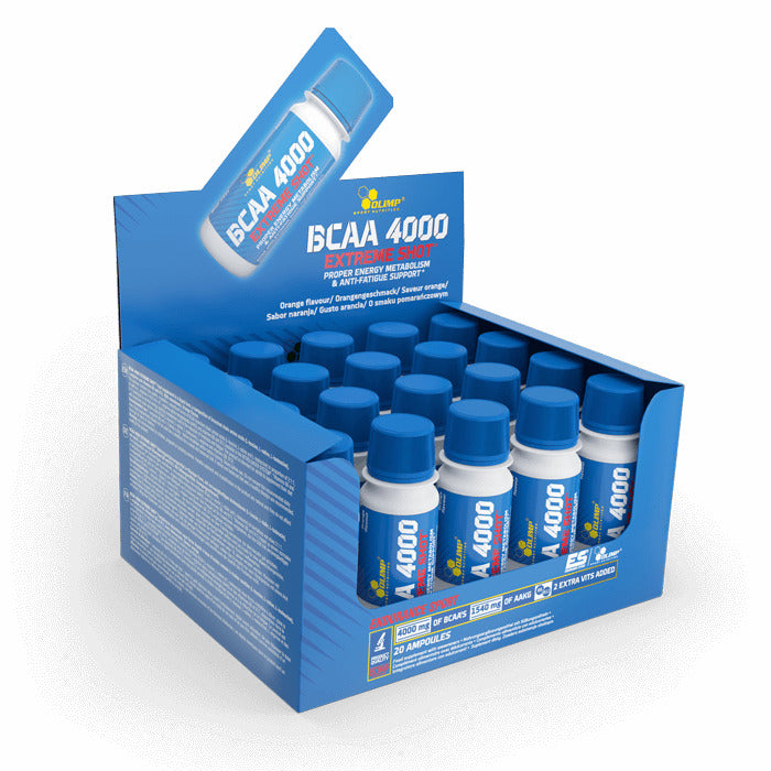 BCAA 4000 Extreme Shot, Orange - 20 x 60 ml. - Olimp Nutrition