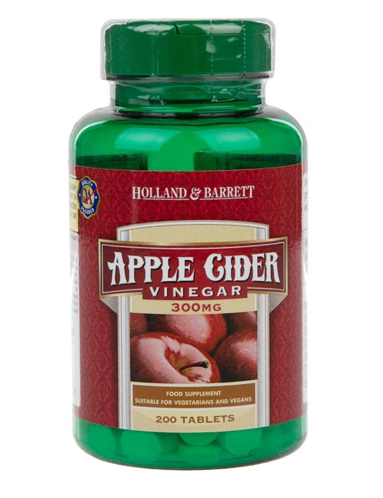 Apple Cider Vinegar, 300mg - 200 tablets - Holland & Barrett
