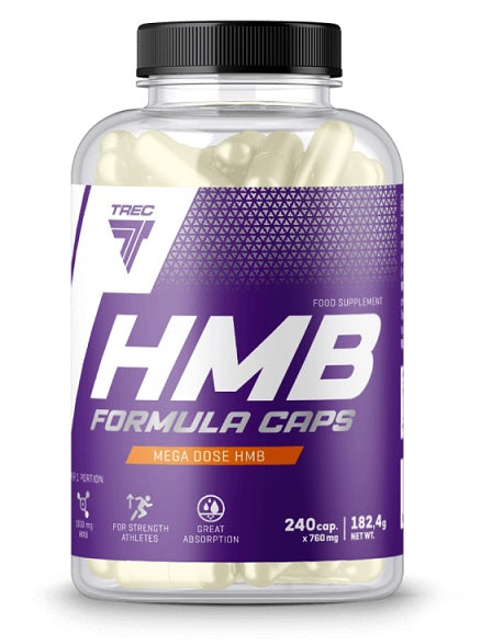 HMB Formula Caps - 240 caps - Trec Nutrition