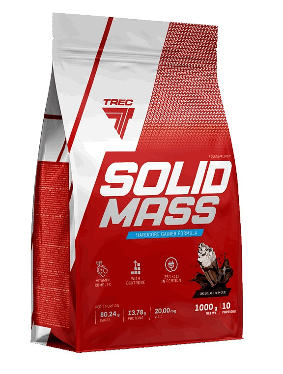 Solid Mass, Strawberry - 1000 grams - Trec Nutrition