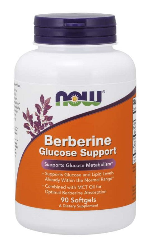 Berberine Glucose Support - 90 softgels - NOW Foods