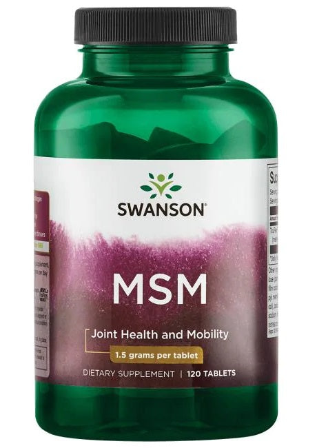 MSM, 1500mg - 120 tablets - Swanson