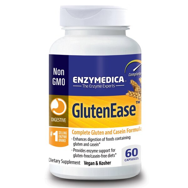 GlutenEase - 60 caps - Enzymedica