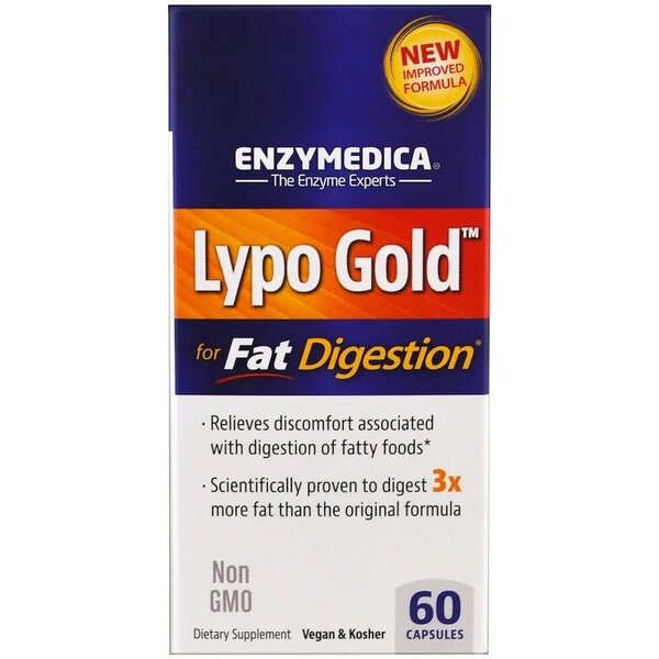 Lypo Gold - 60 caps - Enzymedica