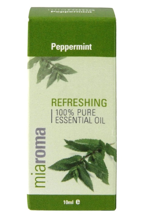 Miaroma Peppermint Pure Essential Oil - 10 ml. - Holland & Barrett