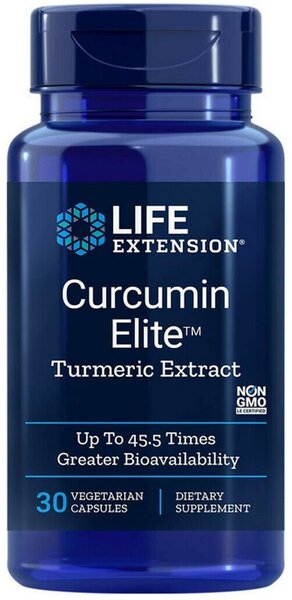 Curcumin Elite Turmeric Extract - 60 vcaps - Life Extension