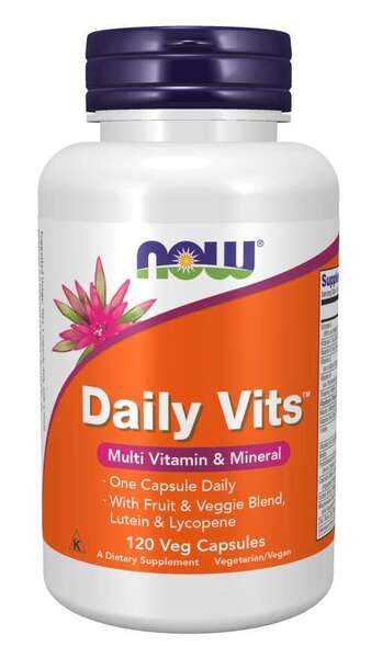 Daily Vits - 120 vcaps - NOW Foods
