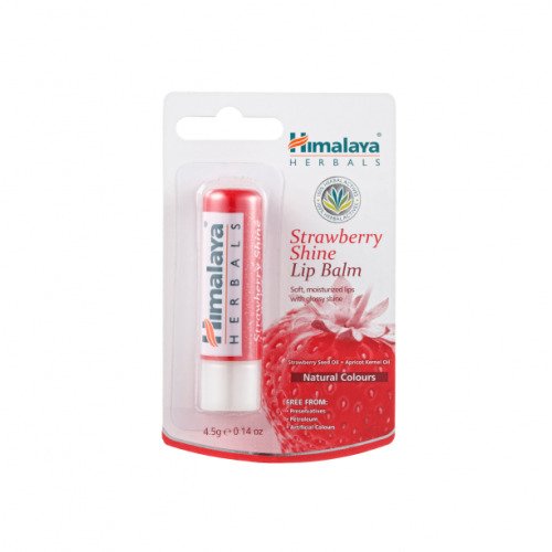 Strawberry Shine Lip Balm - 4.5 grams - Himalaya