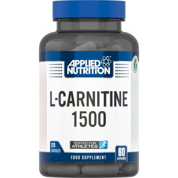 L-Carnitine, 1500mg (EAN 634158635786) - 120 caps - Applied Nutrition