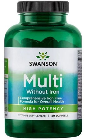 Multi Without Iron - 120 softgels - Swanson