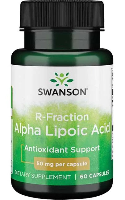 R-Fraction Alpha Lipoic Acid, 50mg - 60 caps - Swanson