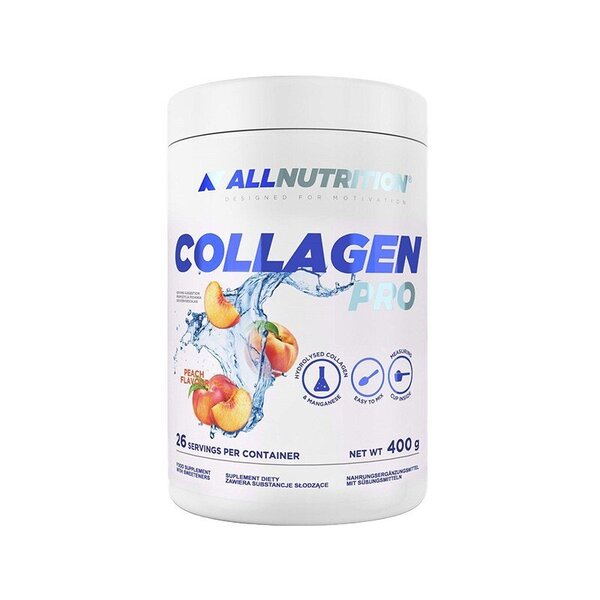 Collagen Pro, Peach - 400 grams - Allnutrition
