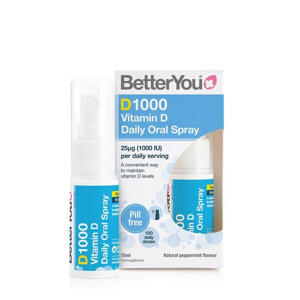 D1000 Daily Vitamin D Oral Spray - 15 ml. - BetterYou