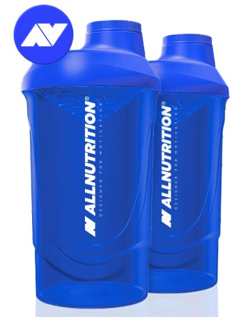 Shaker 2LOGO, Stunning Blue - 600 ml. - Allnutrition