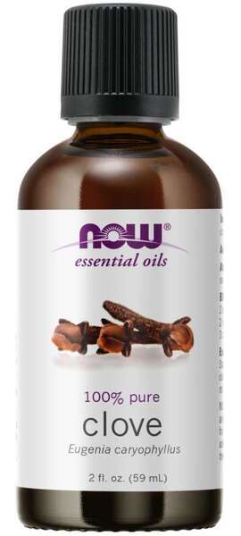Essential Oil, Clove Oil - 59 ml. - NOW Foods