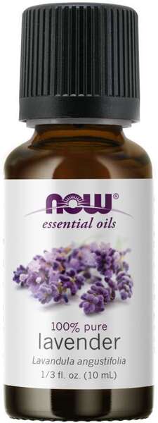 Essential Oil, Lavender Oil 100% Pure - 10 ml. - NOW Foods