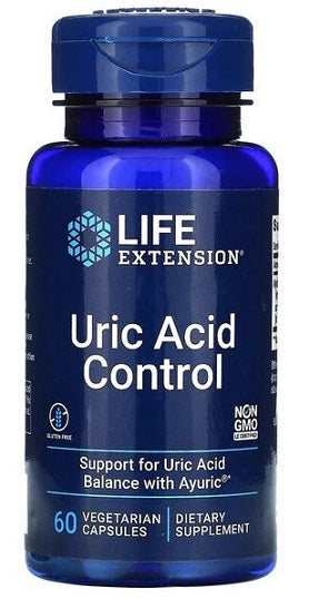 Uric Acid Control - 60 vcaps - Life Extension