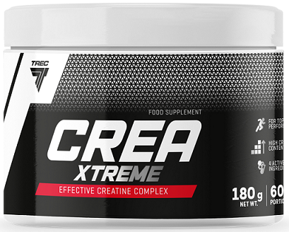 Crea Xtreme - Powder, Tropical - 180 grams - Trec Nutrition
