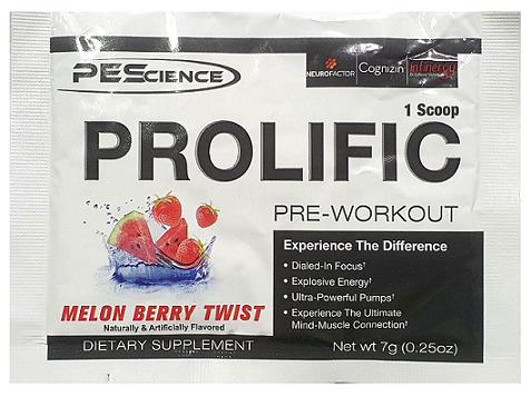 Prolific, Melon Berry Twist - 7 grams (1 serving) - PEScience