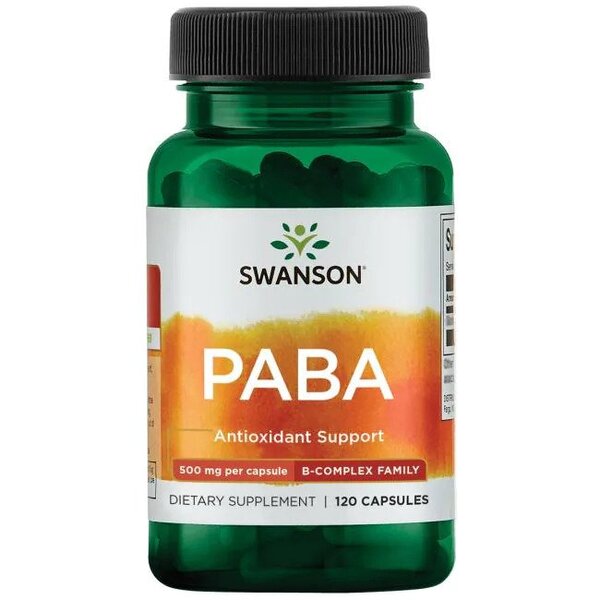 PABA, 500mg - 120 caps - Swanson