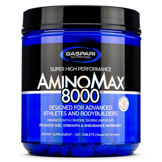 AminoMax 8000 - 325 tablets - Gaspari Nutrition
