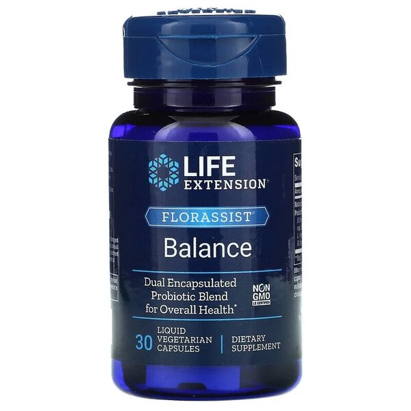 Florassist Balance - 30 liquid vcaps - Life Extension