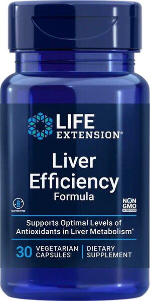 Liver Efficiency Formula - 30 vcaps - Life Extension