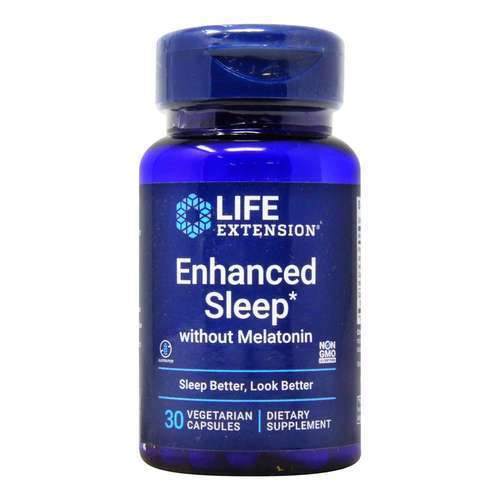 Enhanced Sleep without Melatonin - 30 vcaps - Life Extension