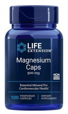 Magnesium Caps, 500mg - 100 vcaps - Life Extension