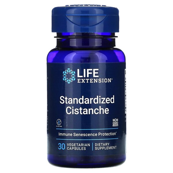 Standardized Cistanche - 30 vcaps - Life Extension