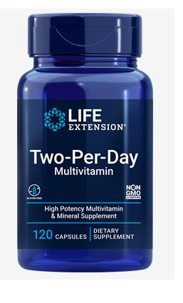 Two-Per-Day - 120 caps - Life Extension