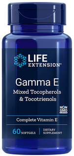 Gamma E Mixed Tocopherols & Tocotrienols - 60 softgels - Life Extension