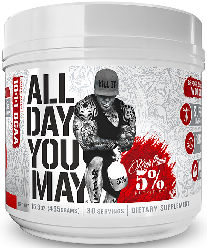 AllDayYouMay - Legendary Series, Fruit Punch - 435 grams - 5% Nutrition