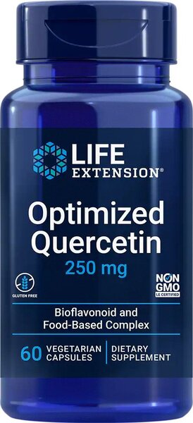 Optimized Quercetin, 250mg - 60 vcaps - Life Extension