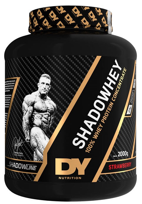 ShadoWhey Concentrate, Strawberry - 2000 grams - Dorian Yates