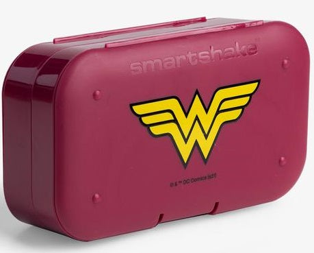 Pill Box Organizer, 2-pack - DC Wonderwoman - SmartShake