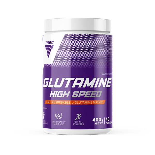 Glutamine High Speed, Orange-Grapefruit - 400 grams - Trec Nutrition