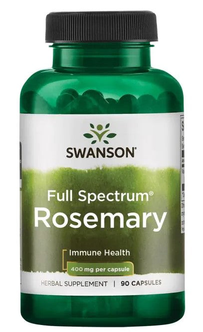 Rosemary, 400mg - 90 caps - Swanson