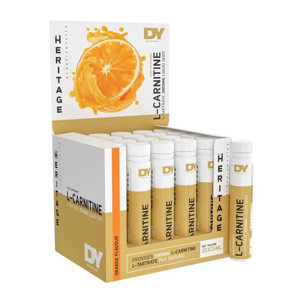Liquid L-Carnitine 3000, Orange - 20 x 25ml. - Dorian Yates