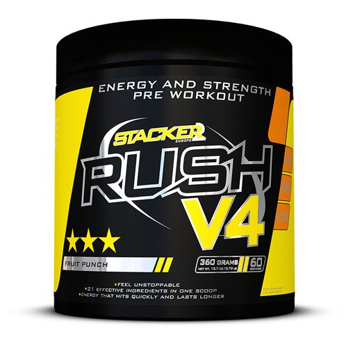 Rush V4, Tropical - 360 grams - Stacker2 Europe