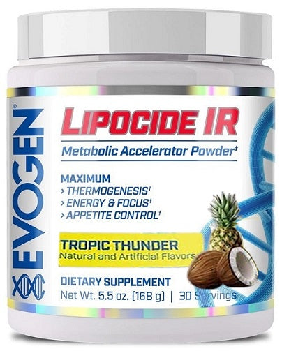 Lipocide IR, Tropic Thunder - 168 grams - Evogen
