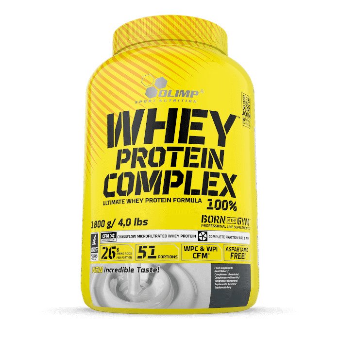 Whey Protein Complex 100%, Double Chocolate - 1800 grams - Olimp Nutrition