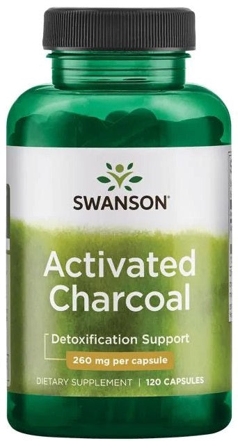 Activated Charcoal, 260mg - 120 caps - Swanson