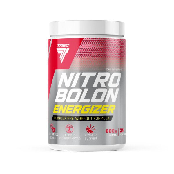 NitroBolon Energizer, Tropical - 600 grams - Trec Nutrition