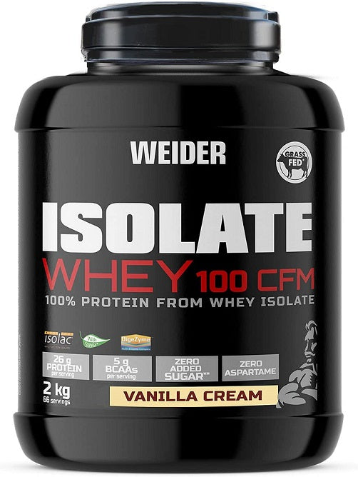 Isolate Whey 100 CFM, Vanilla Cream - 2000 grams - Weider