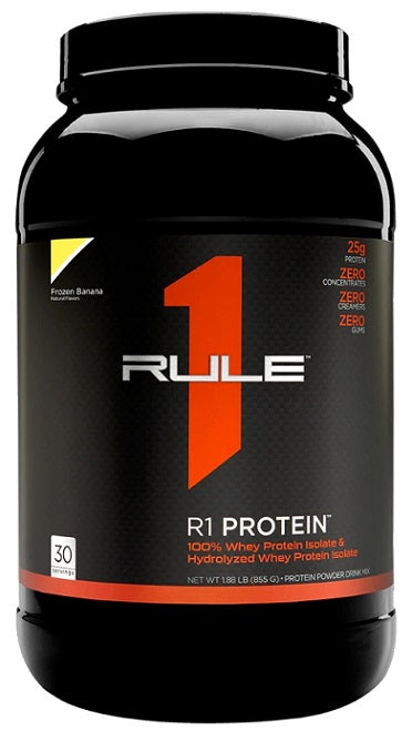 R1 Protein, Frozen Banana - 855 grams - Rule One