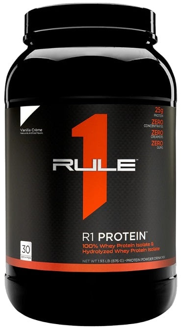 R1 Protein, Vanilla Creme - 900 grams - Rule One