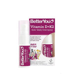 Vitamin D+K2 Kid's Daily Oral Spray, Bubblegum & Blueberry - 15 ml. - BetterYou